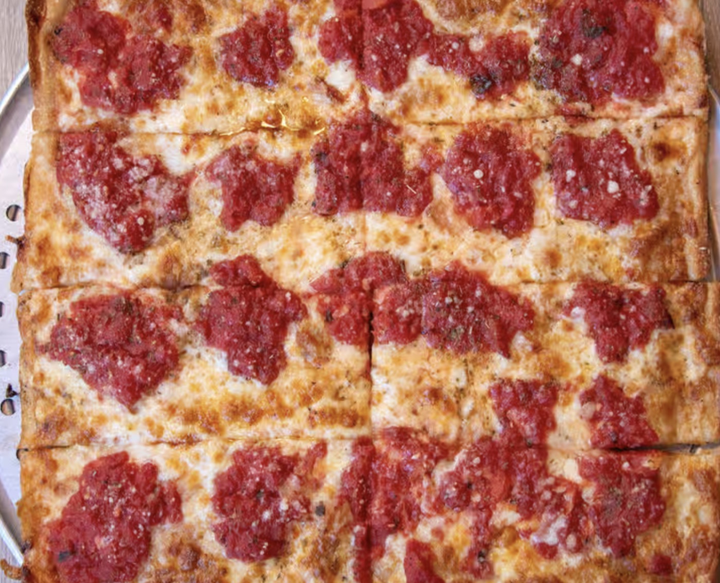 Crispino's square pizza